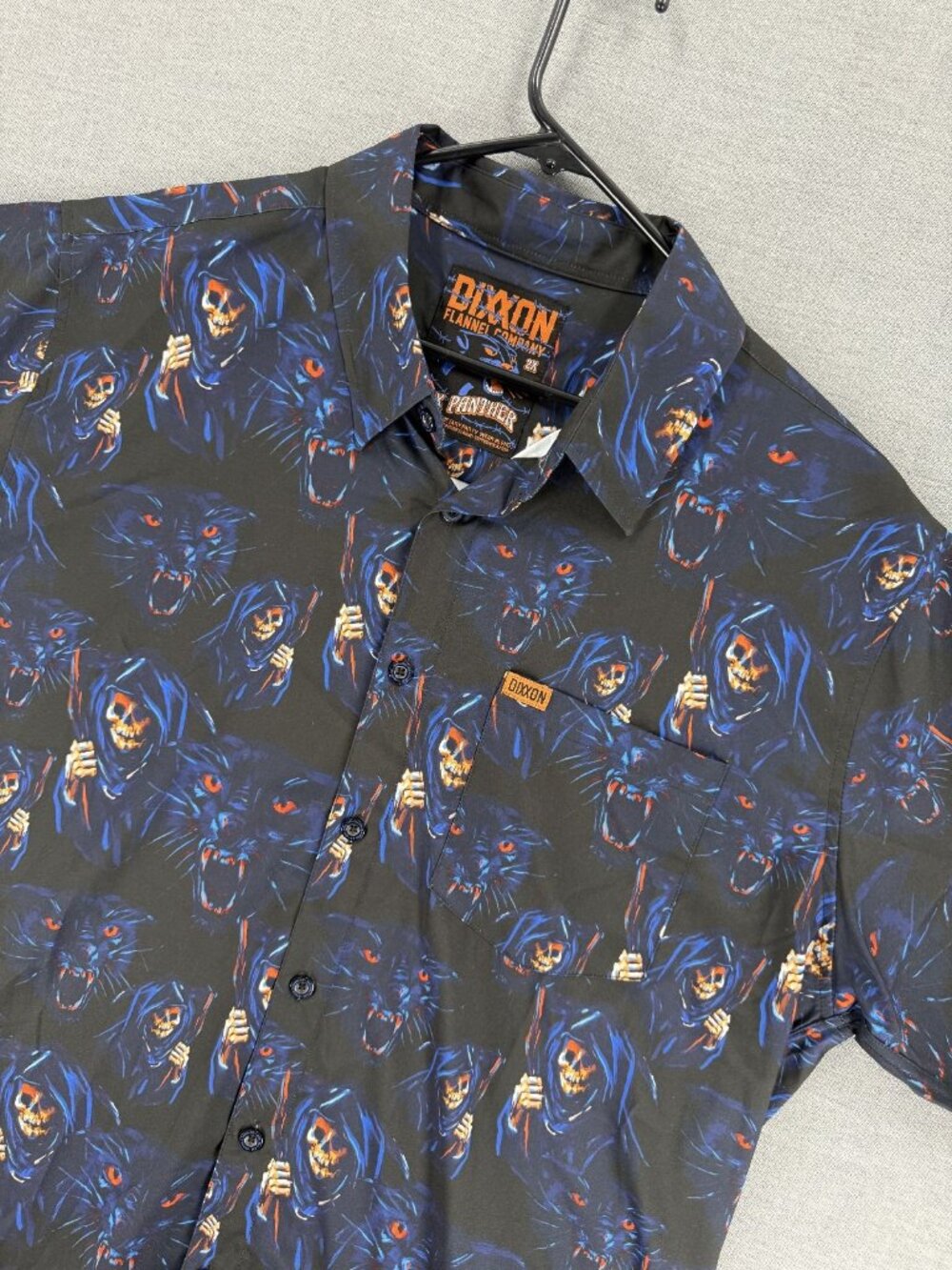 Dixxon Flannel Sex Panther Party Shirt Mens 2XL